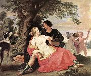 JANSSENS, Abraham Venus and Adonis sf oil on canvas